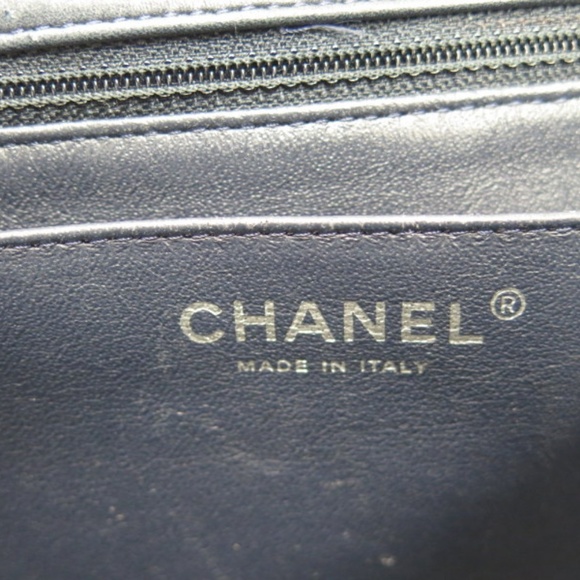 Chanel Maxi Single Flap Bag Very Dark Teal - Picture 6 of 8
